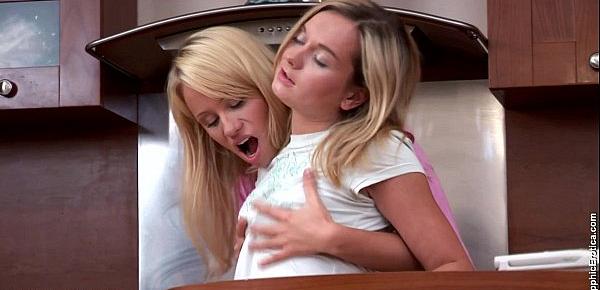  Passionate lesbian sex with Janet and Karin on Sapphic Erotica